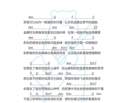 奔赴星空吉他谱-尹昔眠-C调弹唱谱-和弦图片谱