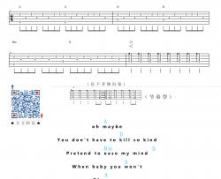 Keira,Knightley《Tell Me If You Wanna go home》吉他谱-Guitar Music Score