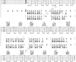 《像我这样的人》吉他谱 C调简单版_凡凡吉他教室编配_毛不易