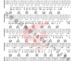 《这城市风总是很大》吉他谱