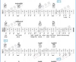 Coldplay《Viva La Vida》吉他谱(G调)-Guitar Music Score