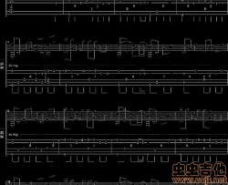 忧伤还是快乐|吉他谱|图片谱|高清|July