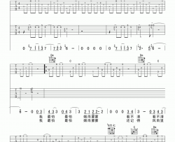烟雨蒙蒙吉他谱_古巨基_吉他伴奏弹唱谱
