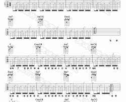 对的时间点吉他谱_林俊杰_C调_弹唱六线谱