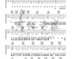 我记得吉他谱_赵雷新歌_C调指法编配_吉他弹唱六线谱