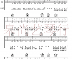 《半句再见》吉他谱_孙燕姿_C调弹唱六线谱
