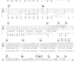 我恨我爱你吉他谱_张惠妹_G调原版编配_吉他弹唱六线谱