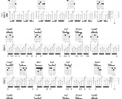 再见你好吉他谱-金玟岐-G调弹唱谱-吉他演示视频
