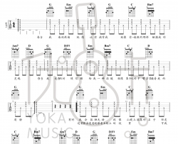 《我爱你中国》吉他谱_汪峰_G调弹唱六线谱