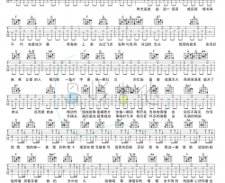 情歌吉他谱_梁静茹_《情歌》C调原版编配