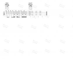 《爱情废柴》吉他谱_周杰伦_A调原版弹唱六线谱