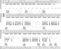 关键词吉他谱 林俊杰 C调弹唱谱【附示范音频】