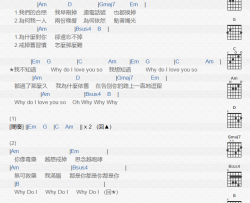 邓紫棋《WHY》吉他谱(Em调)-Guitar Music Score