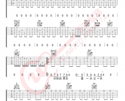 《你怎么舍得我难过》吉他谱-黄品源-C调弹唱六线谱-高清图片谱
