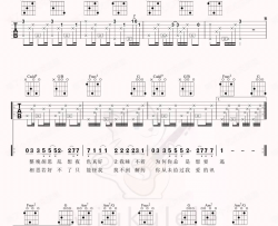 《那么骄傲》吉他谱_金海心_C调原版弹唱六线谱