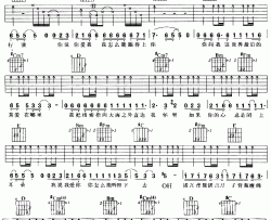 背叛情歌吉他谱_动力火车_A调吉他弹唱六线谱