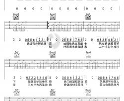 刘昊霖《儿时》吉他谱 G调弹唱六线谱