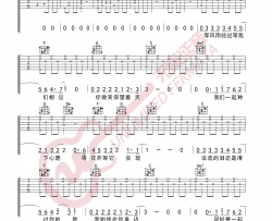等风雨经过吉他谱_张学友_C调原版编配_吉他弹唱六线谱